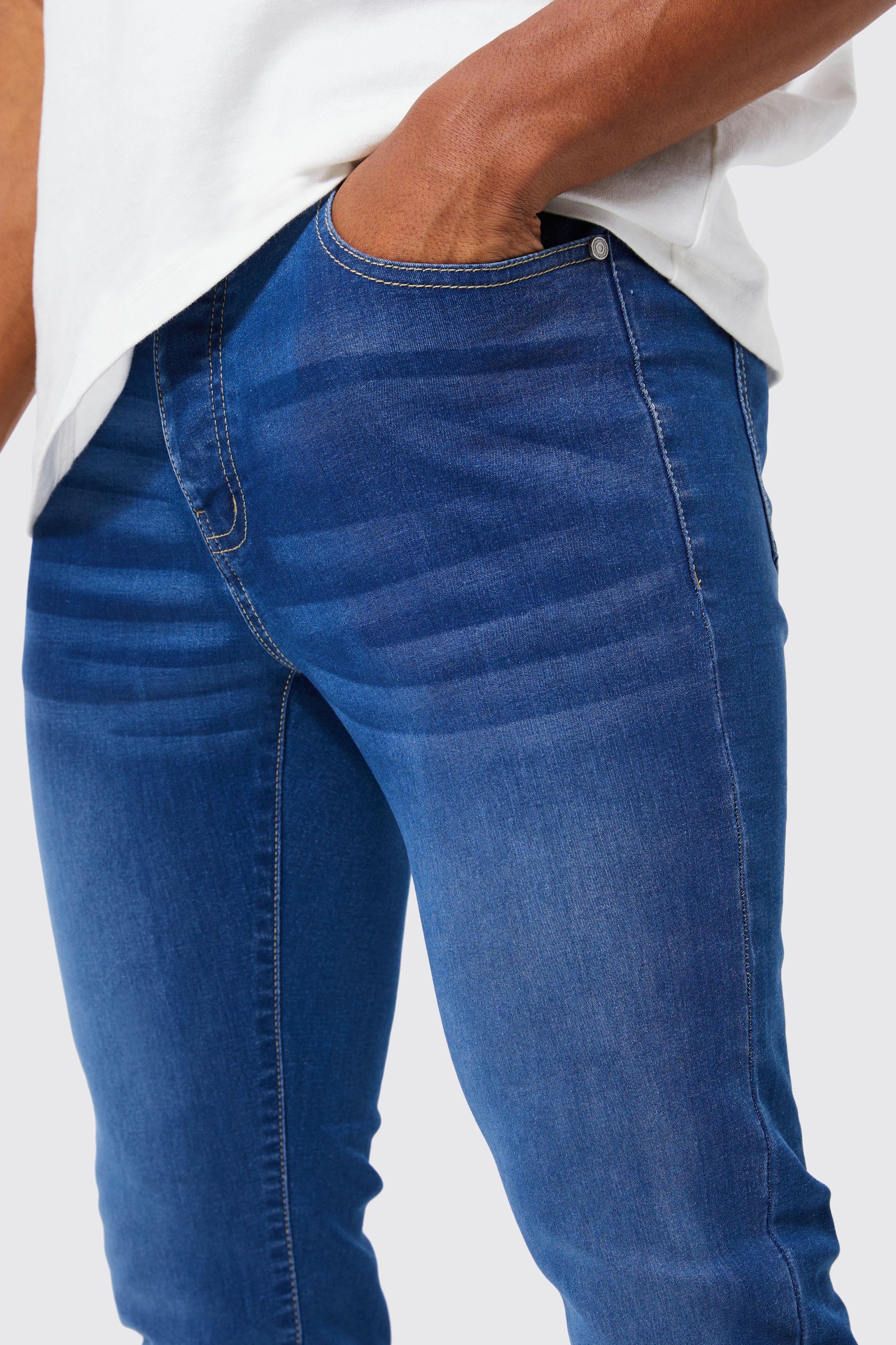 Male sales stretch jeans